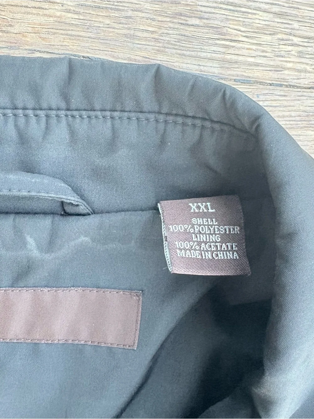 Perry Ellis Men's Gray Lightweight Jacket 2XL